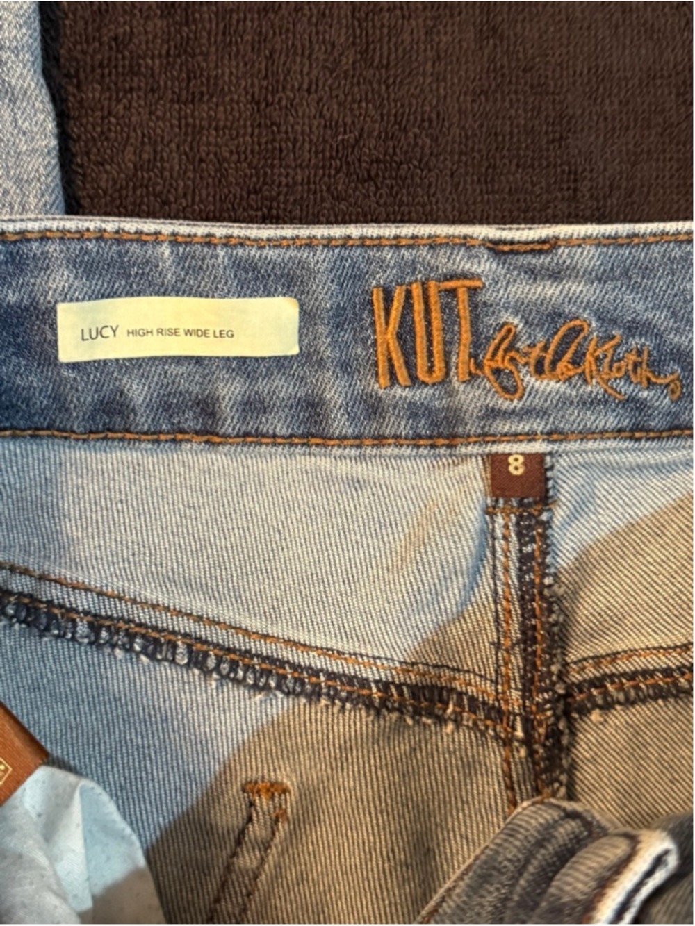 Women’s Jeans Bundle Lot of 3 Size 8 – KUT From The Kloth, Lucky Brand & Express - Picture 4 of 10